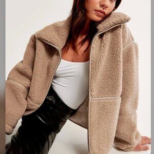 Abercrombie Sherpa Mockneck Full-Zip M